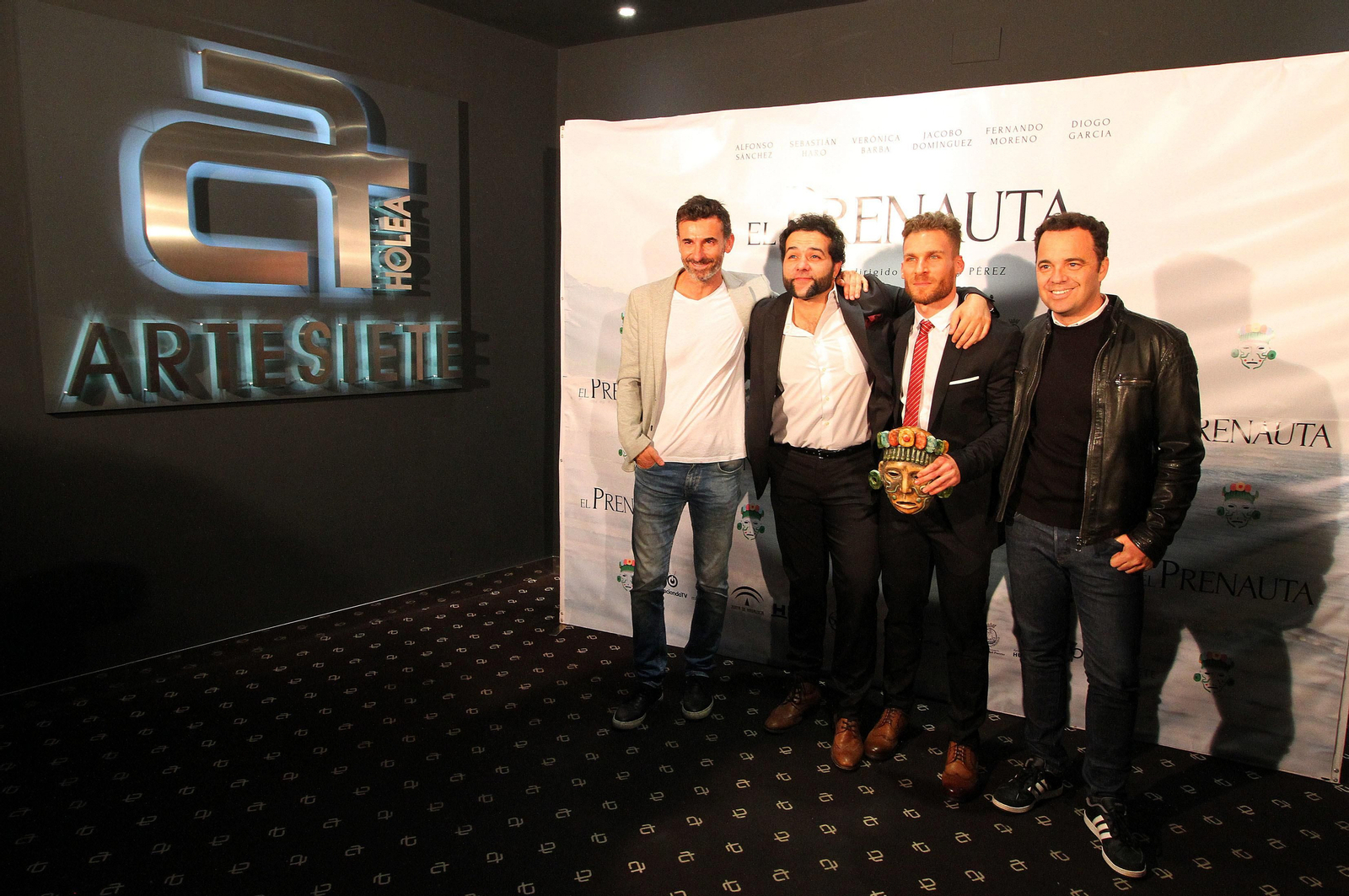 Imágenes del estreno del cortometraje 'El Prenauta'