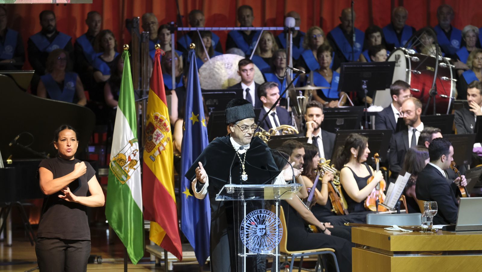 El Presidente de la Junta Juanma Moreno, inaugura el curso universitario andaluz en Almería