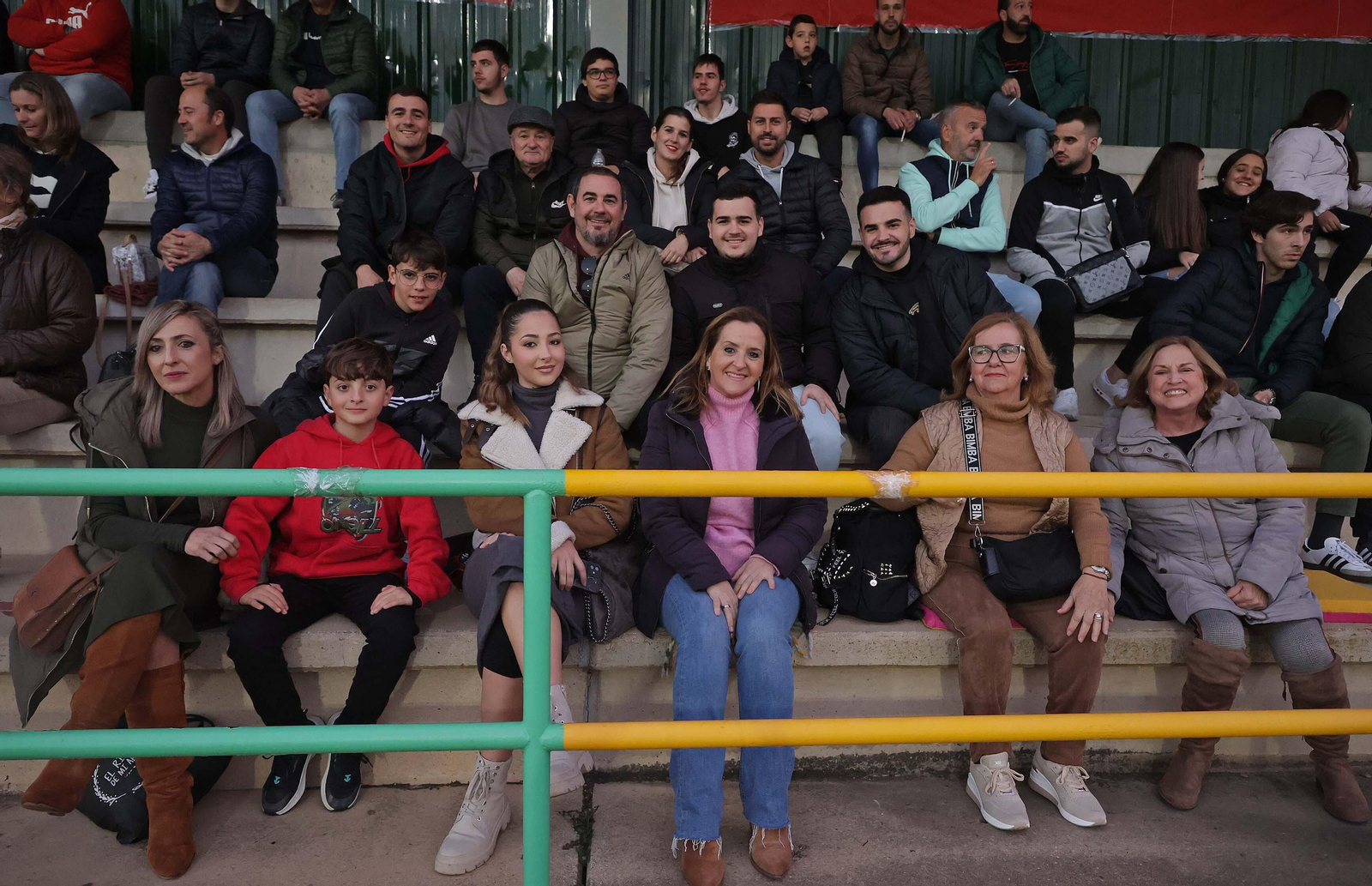 Búscate durante el España - Italia sub-17 celebrado en Los Barrios