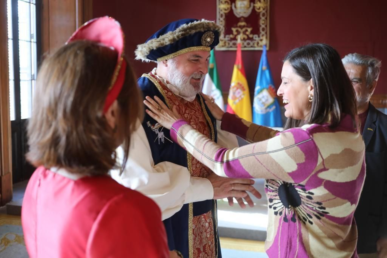 El Heraldo de los Reyes Magos, en el Ayuntamiento de San Fernando