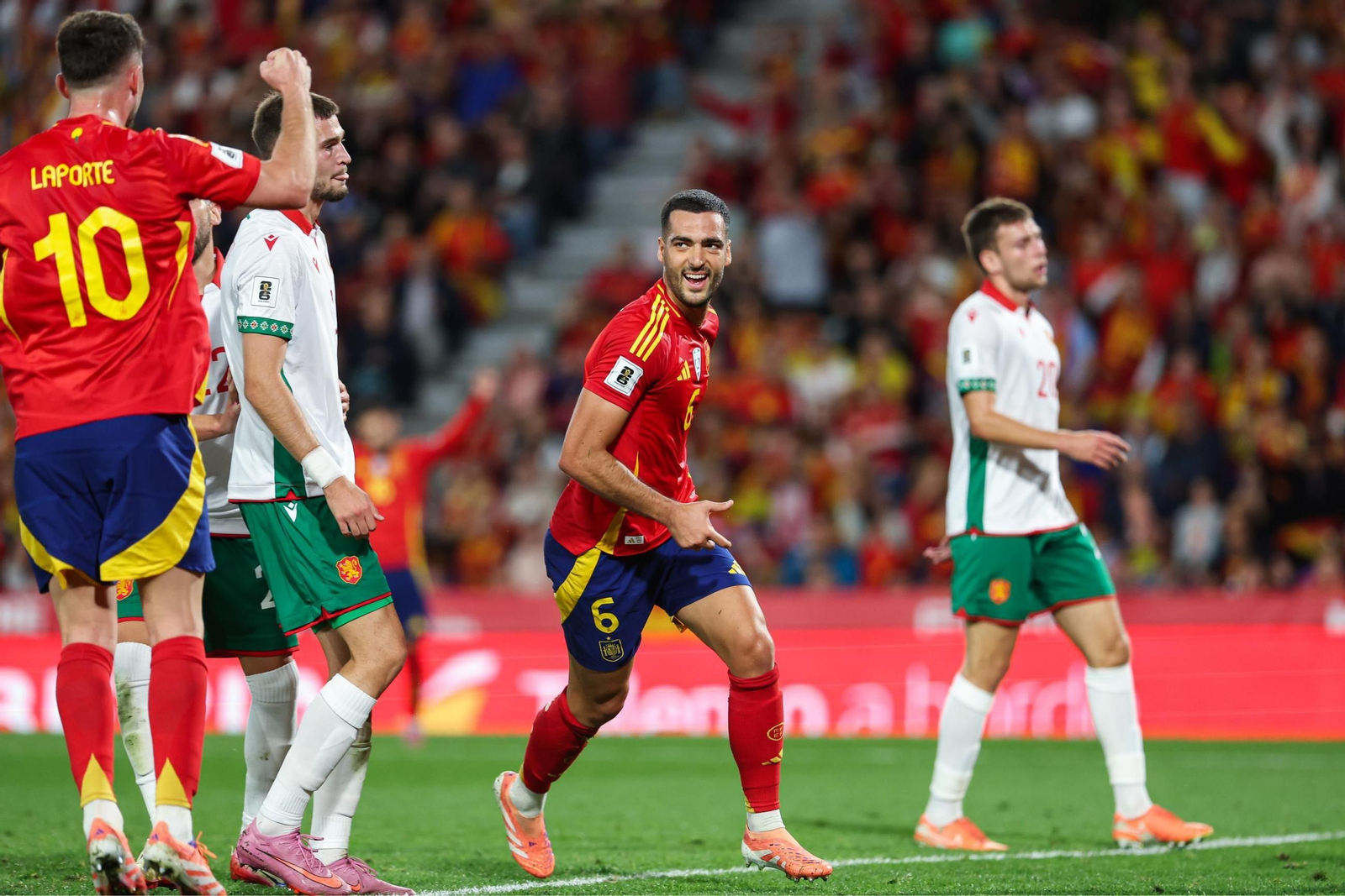 Las mejores fotos del España-Bulgaria