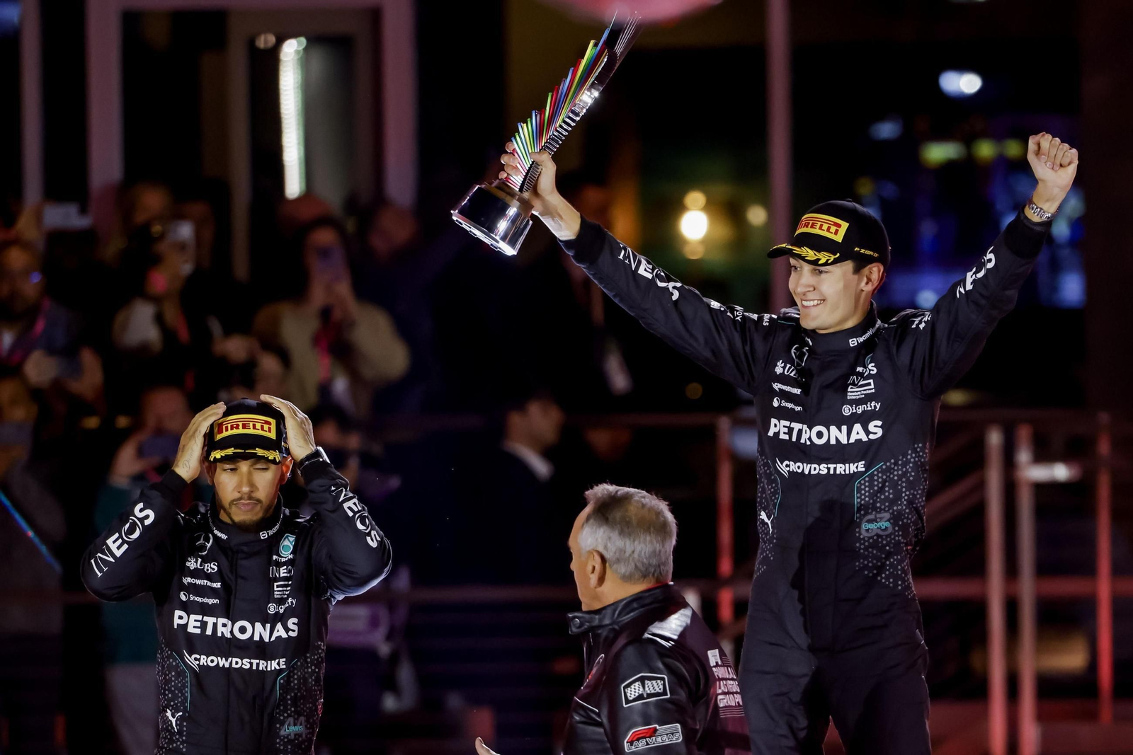 Las fotos del título mundial de Verstappen en Las Vegas