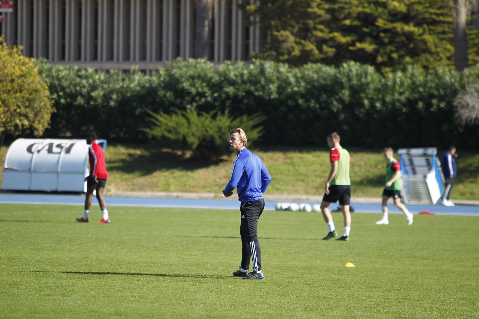 Fotogalería del entrenamiento del Almería 7-XI