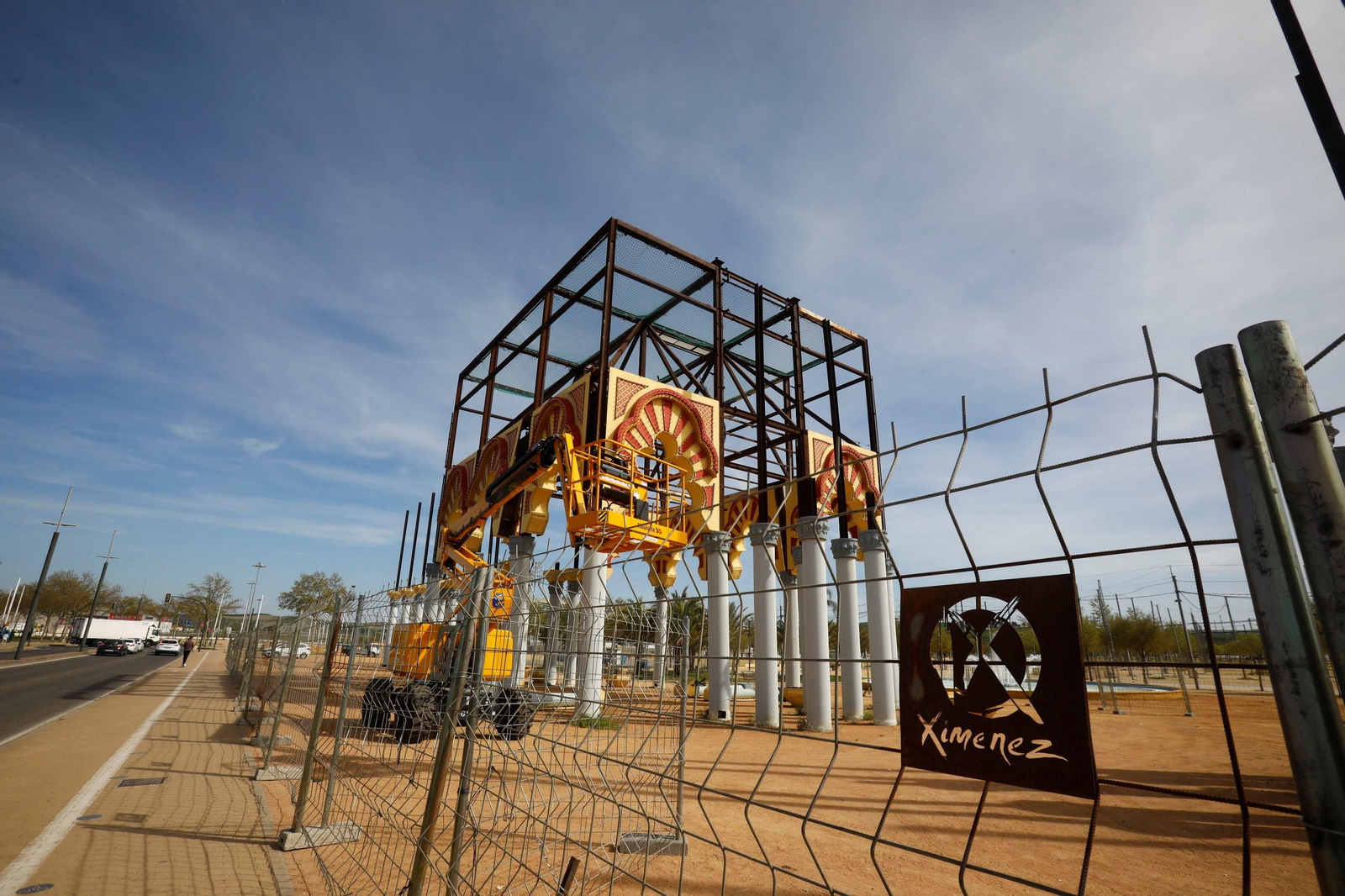 El montaje de la portada de la Feria de Córdoba 2023, en imágenes