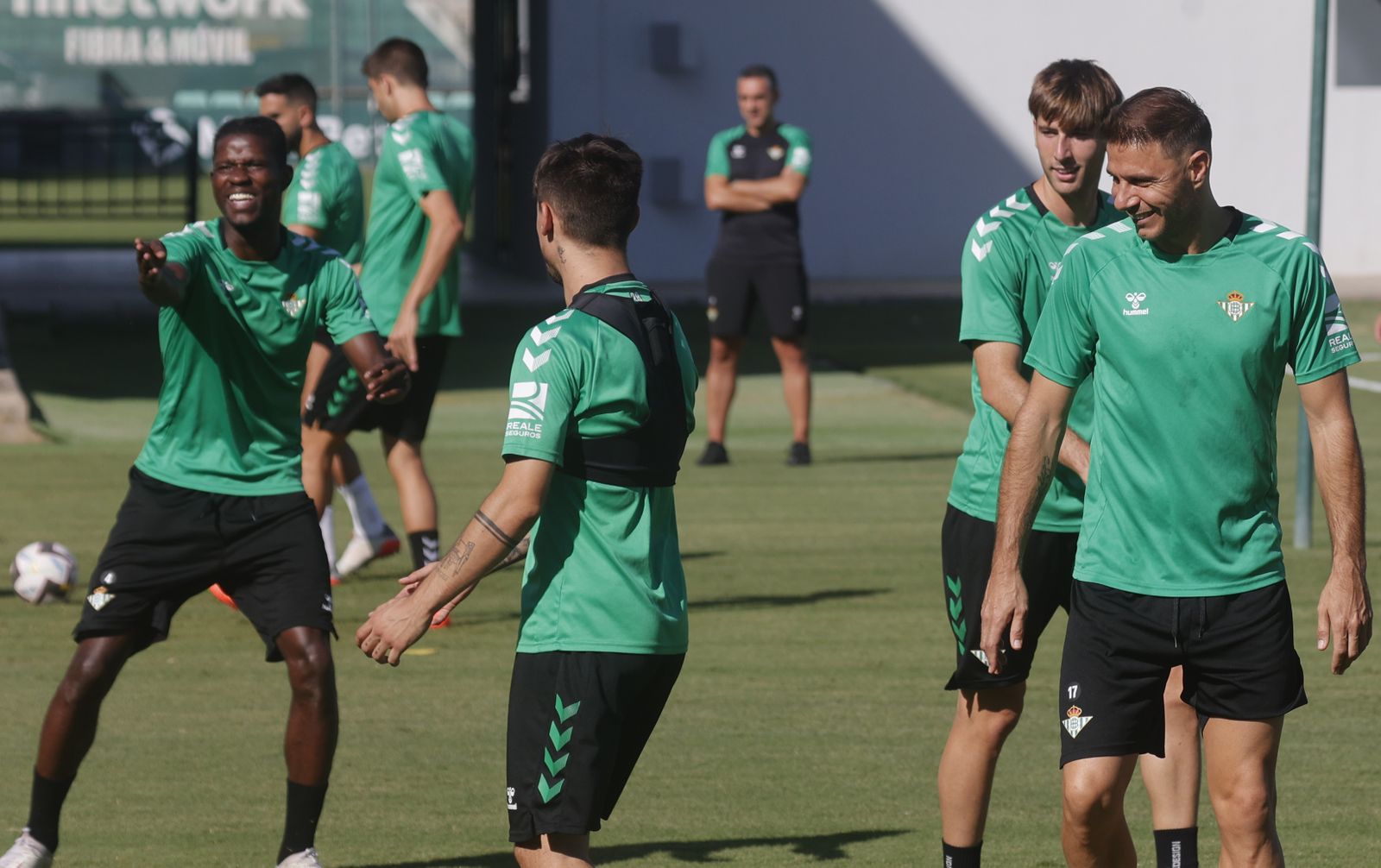 Las fotos del entrenamiento del Betis previo al partido ante el Girona
