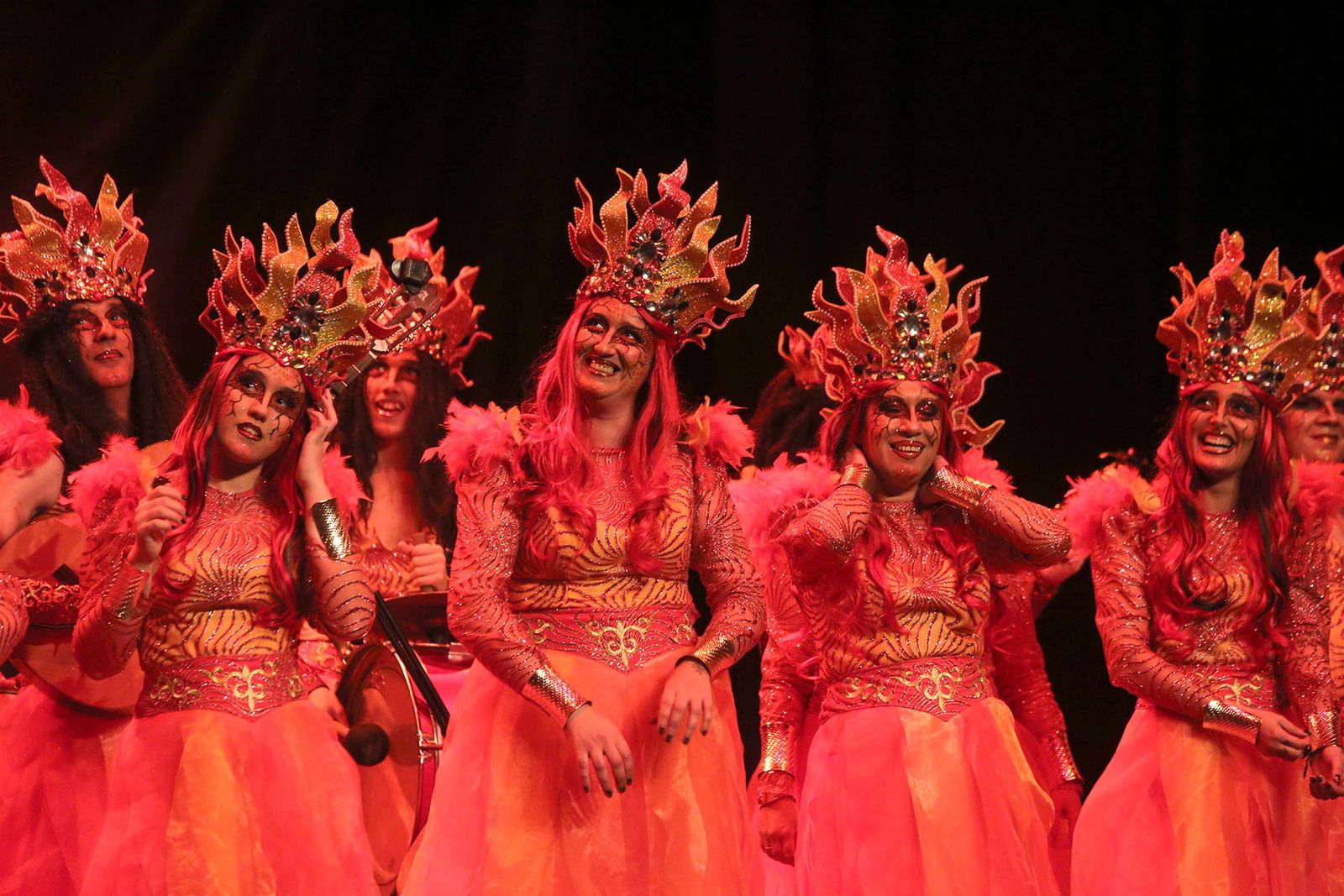 Quinto día de preliminares del Carnaval Colombino en imágenes