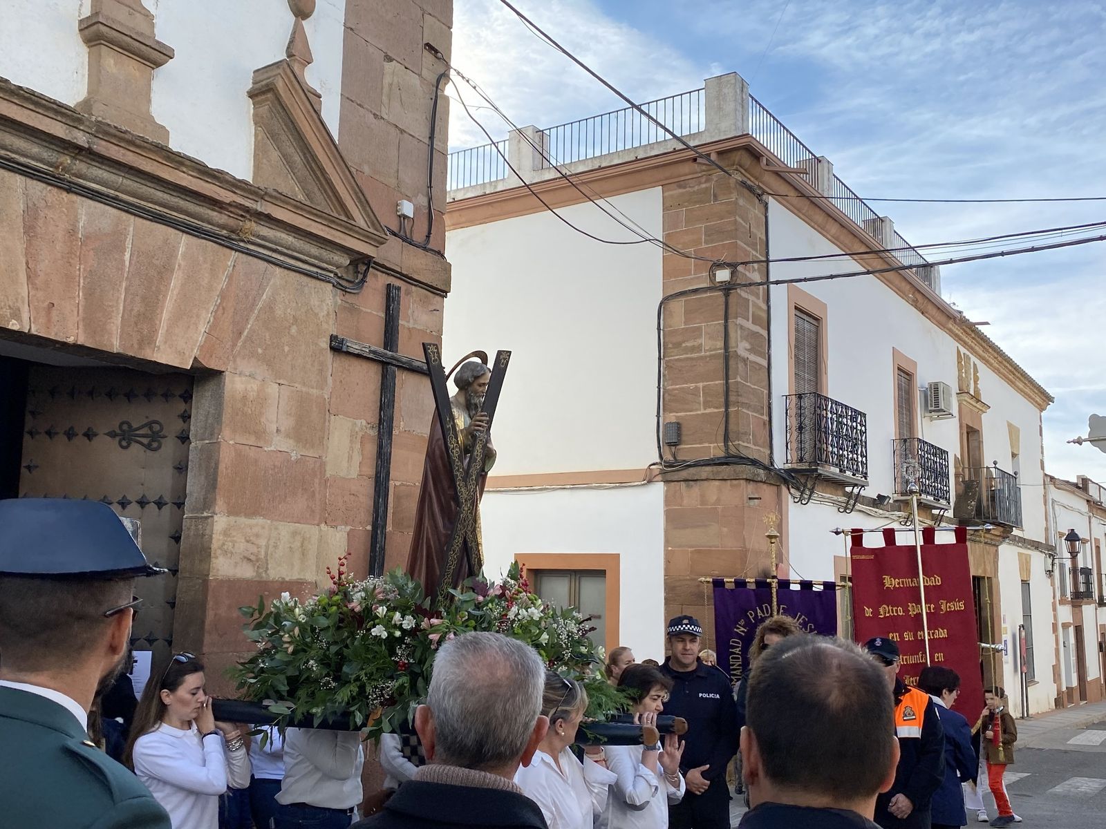 La procesión de San Andrés en Adamuz, en fotografías