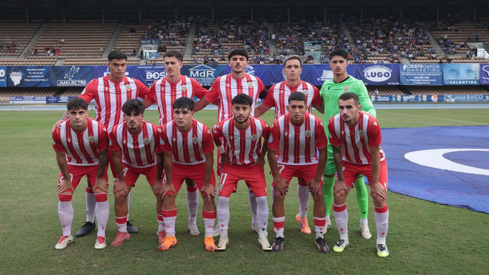 Once presentado por el filial rojiblanco en su visita al Xerez CD en su desplazamiento a Jerez de la Frontera.