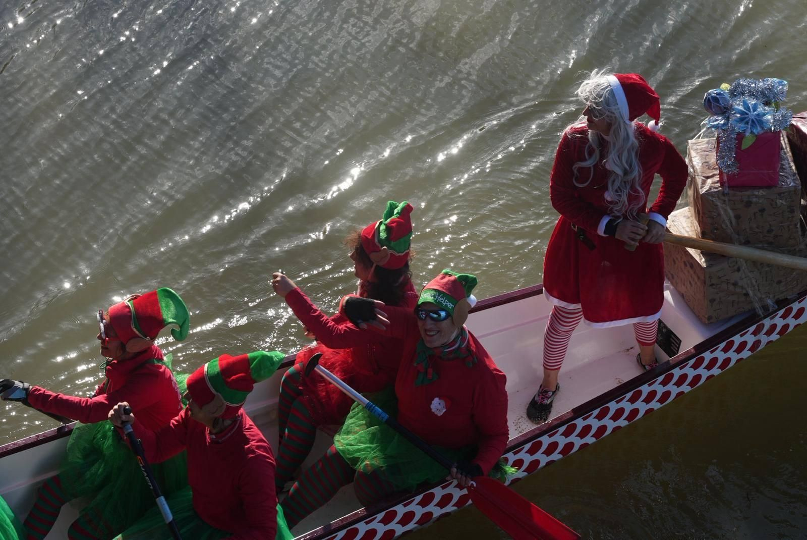 Cabalgata Náutica de Papá Noel en Chiclana 2025