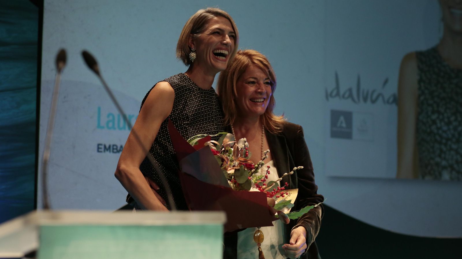 Laura Sánchez y Pilar Mirada.