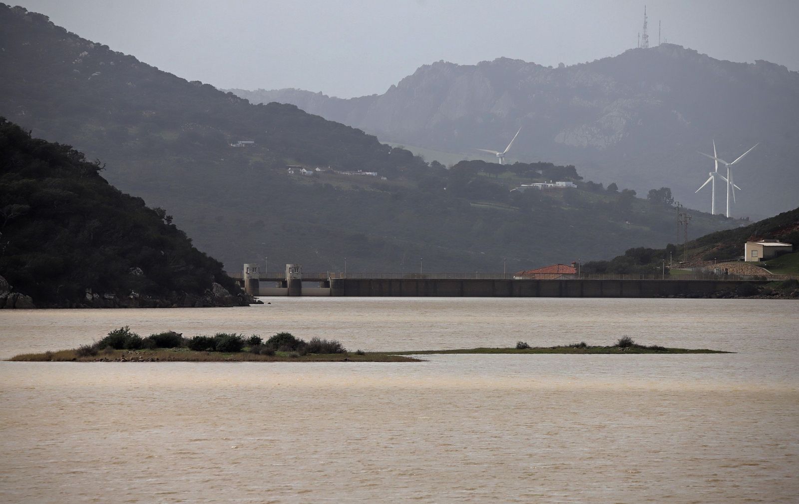 Fotos del embalse de Almodóvar en Tarifa