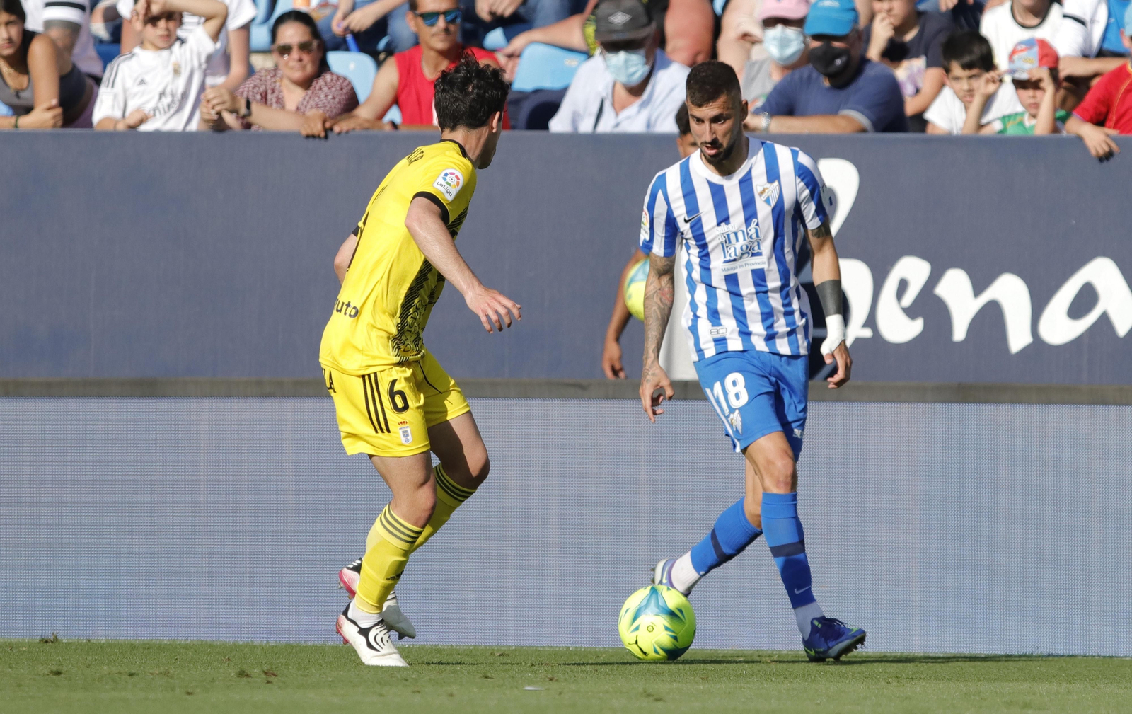 Las fotos del Málaga CF-Real Oviedo