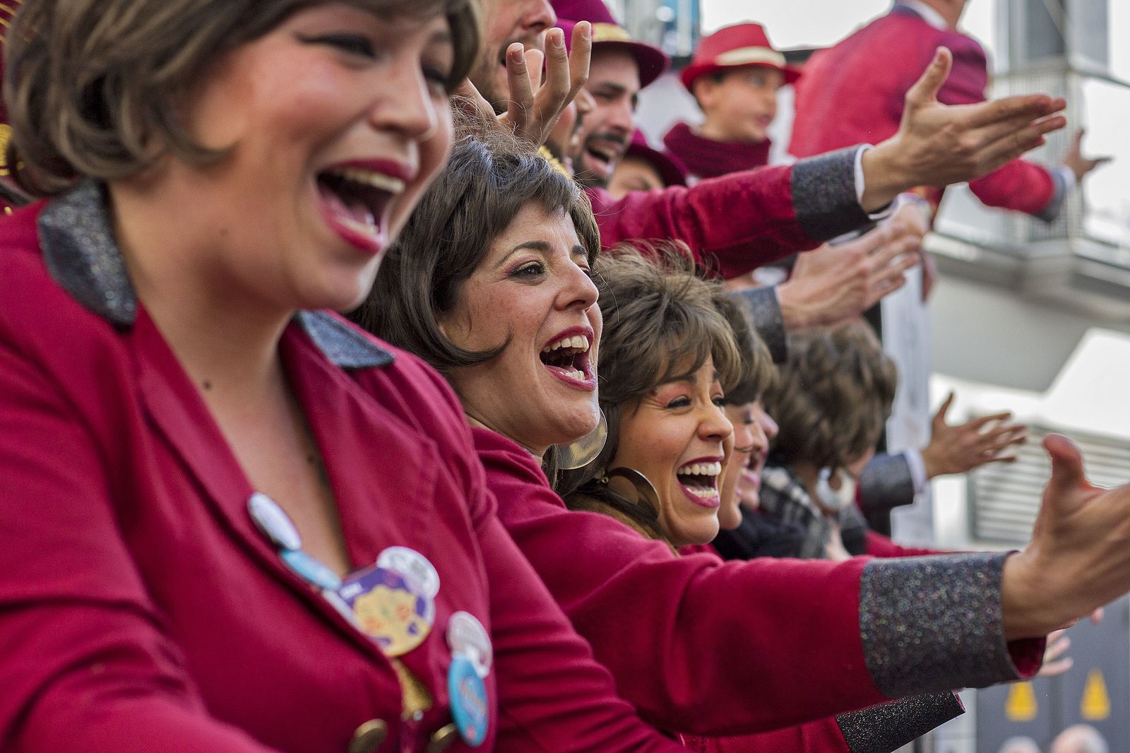 Las imágenes de la Batalla de Coplas y el carrusel de la Viña