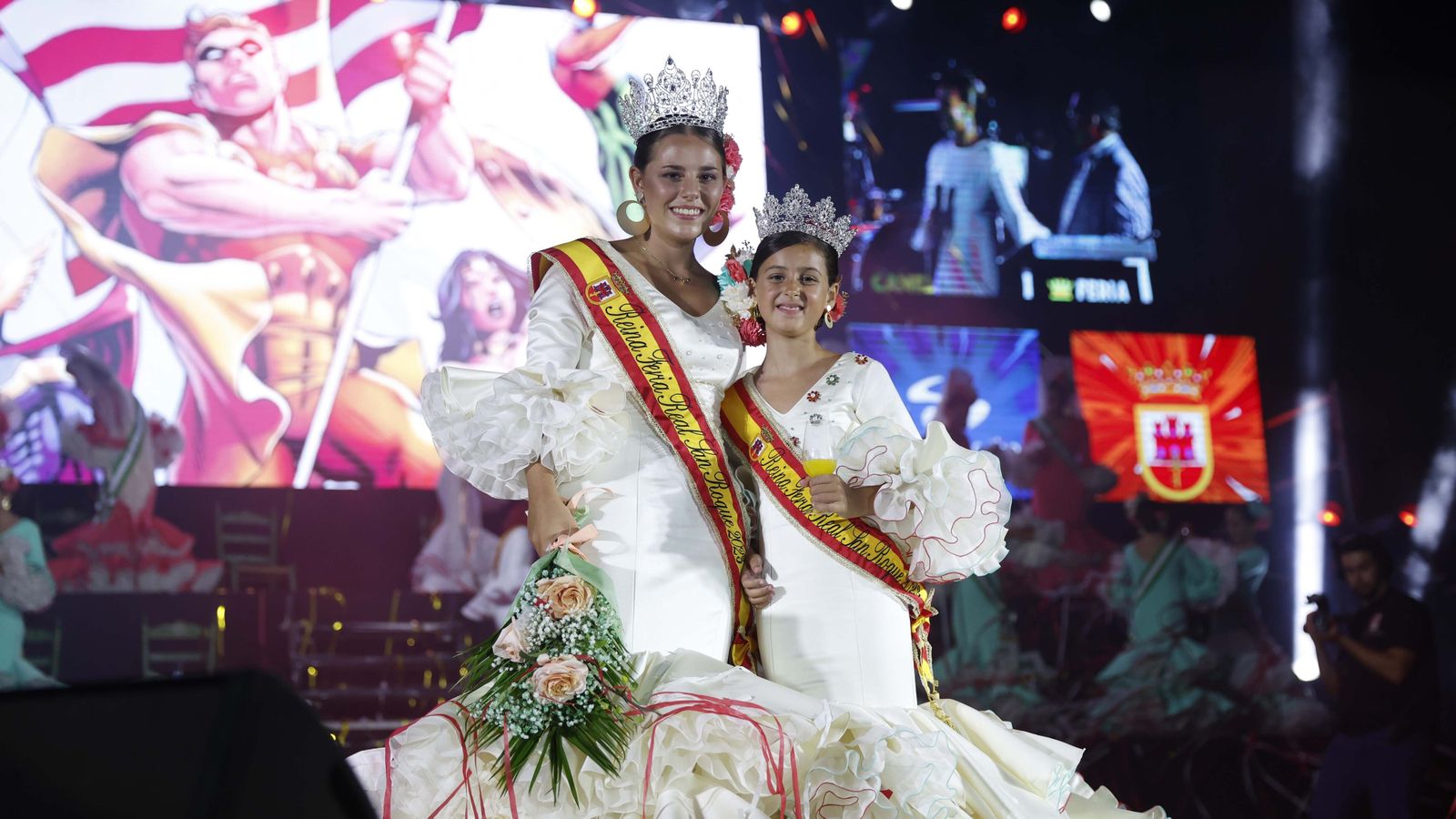 Las fotos del acto de coronación de la feria de San Roque 2023