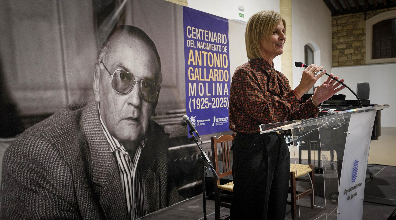Homenaje a Antonio Gallardo Molina en Jerez