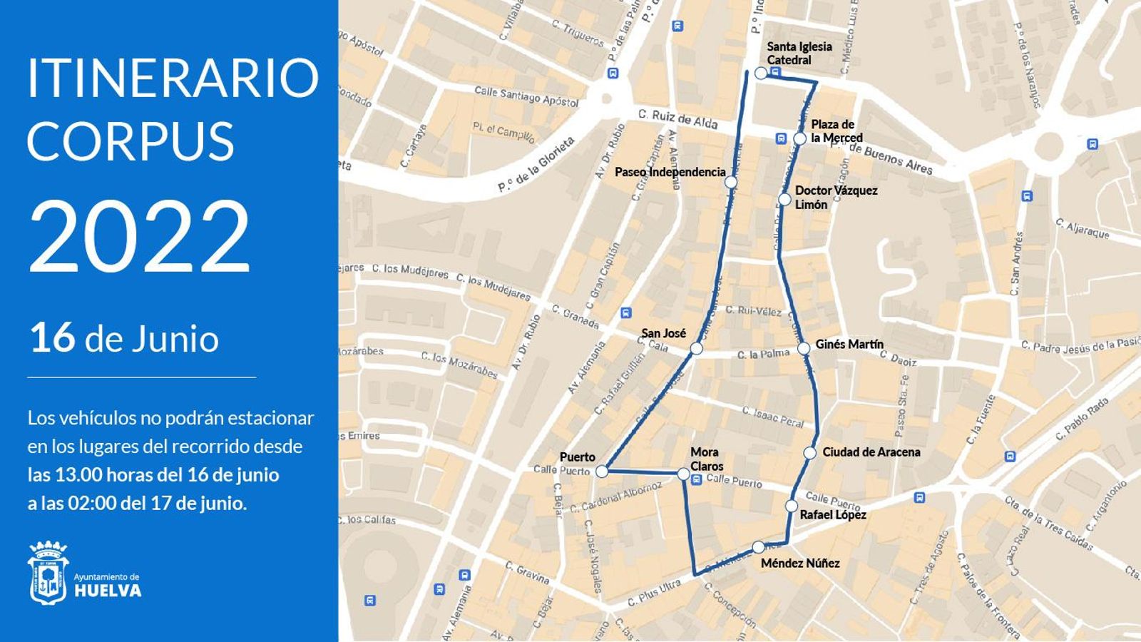 Itinerario Corpus 2022.