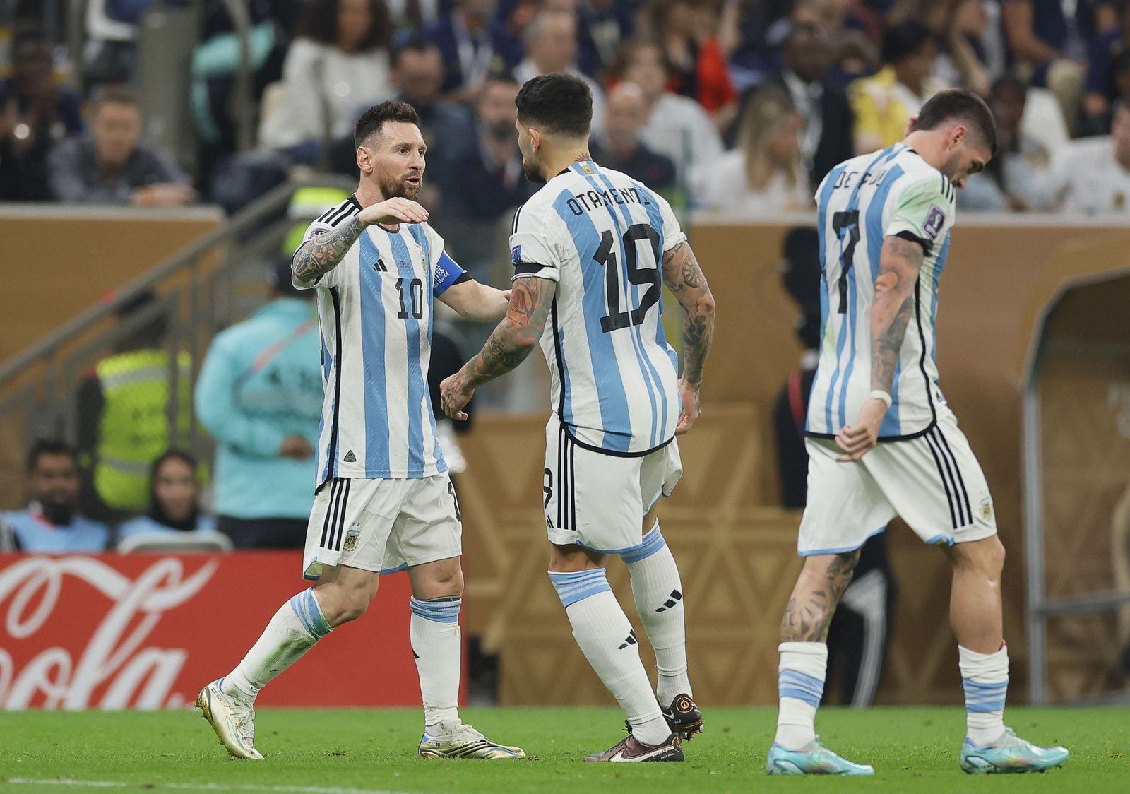 Final del Mundial de Qatar: Argentina-Francia, en imágenes