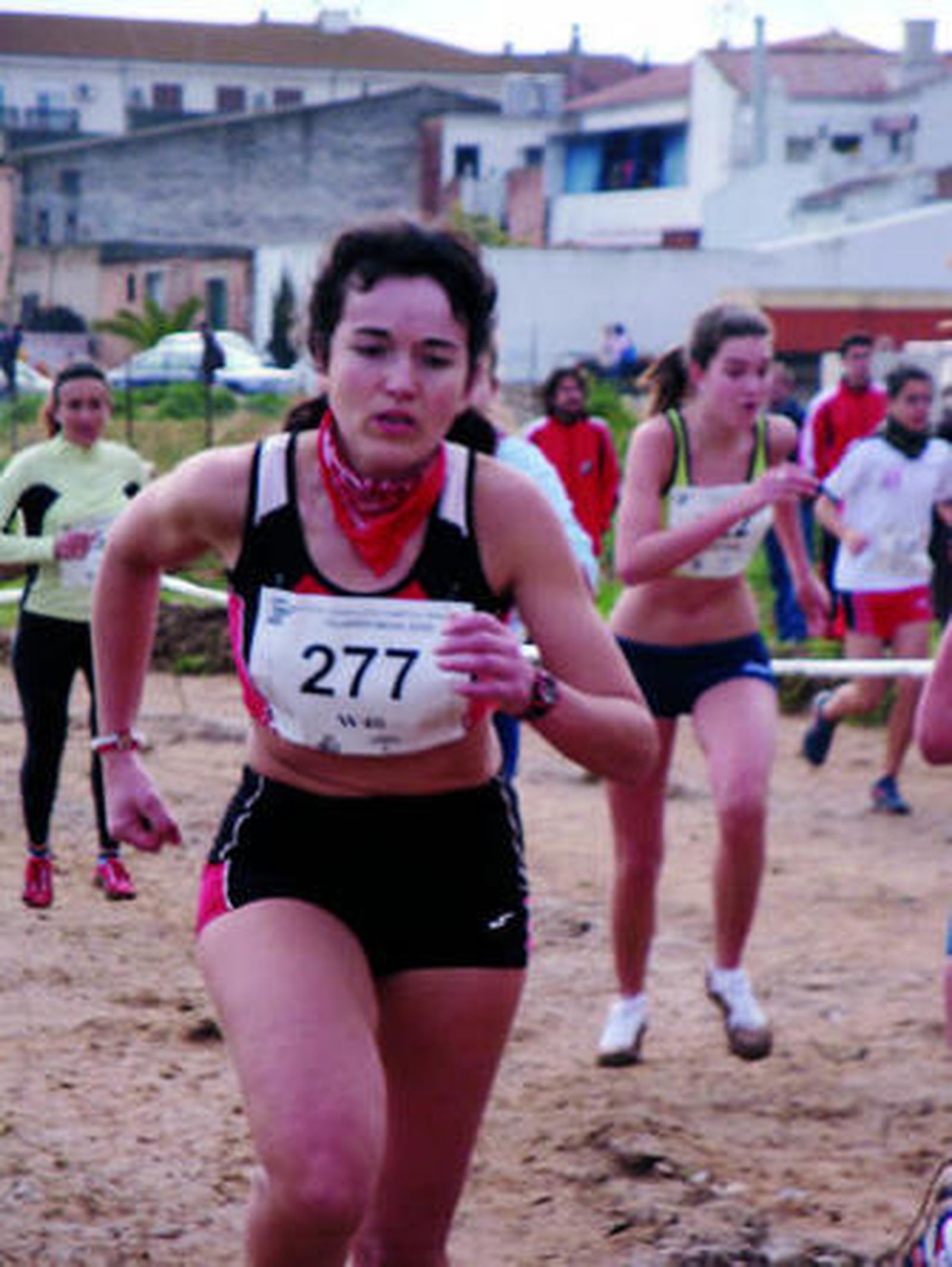 Garre, en el Campeonato de Andalucía de Campo a Través disputado hace dos semanas.