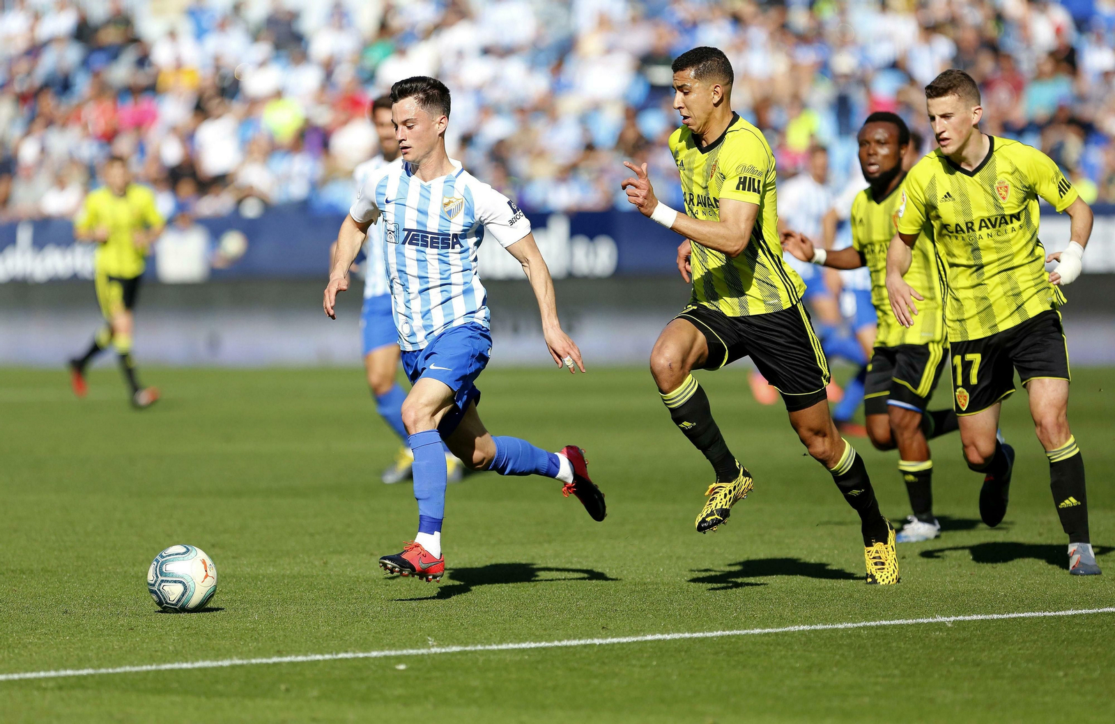 Las fotos del Málaga-Zaragoza
