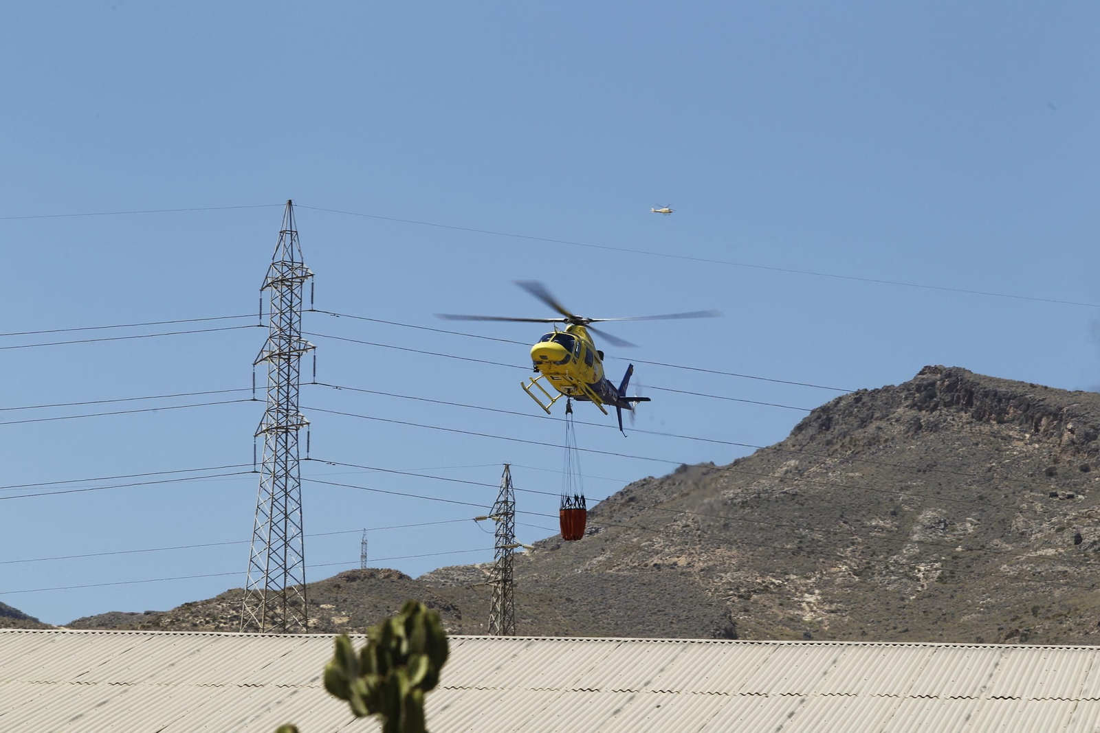 Fotogalería incendio forestal Paraje Majada del Aguilón. Huércal de Almería