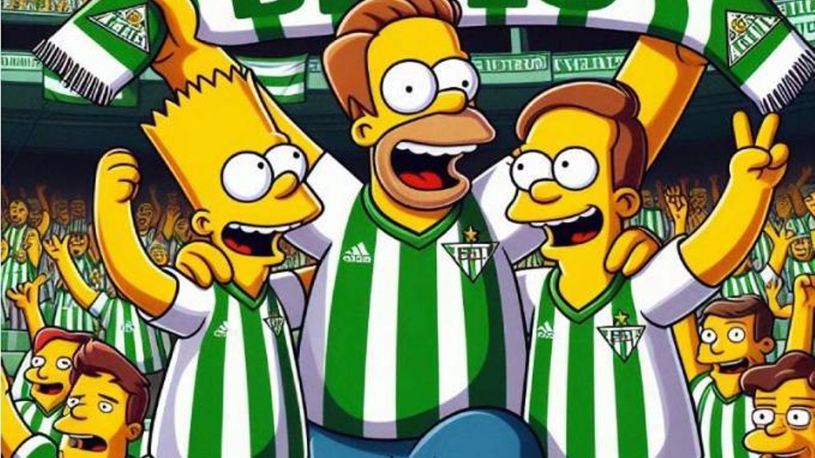Los Simpson en el Betis