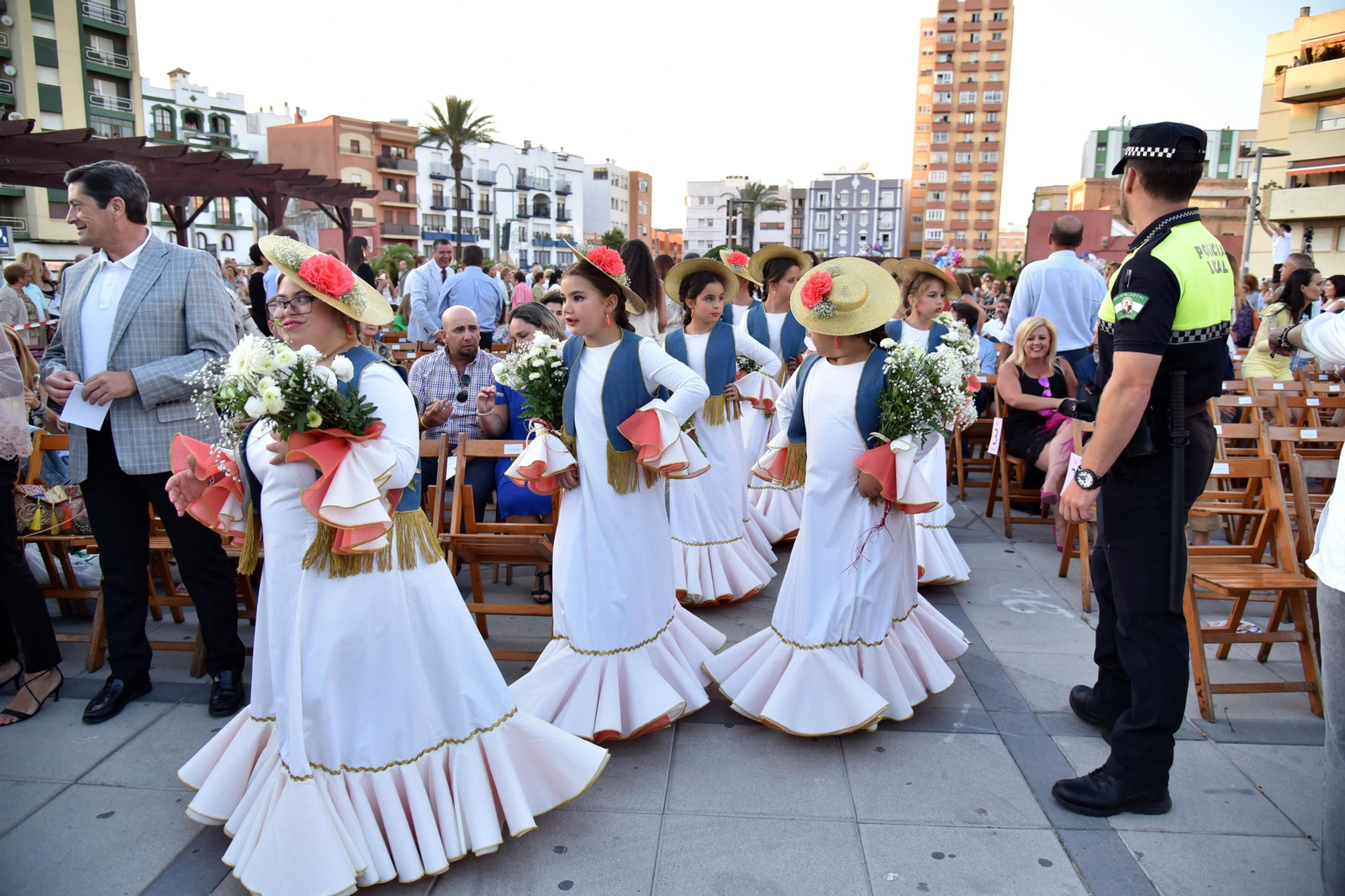 Imágenes del acto de coronación en La Línea