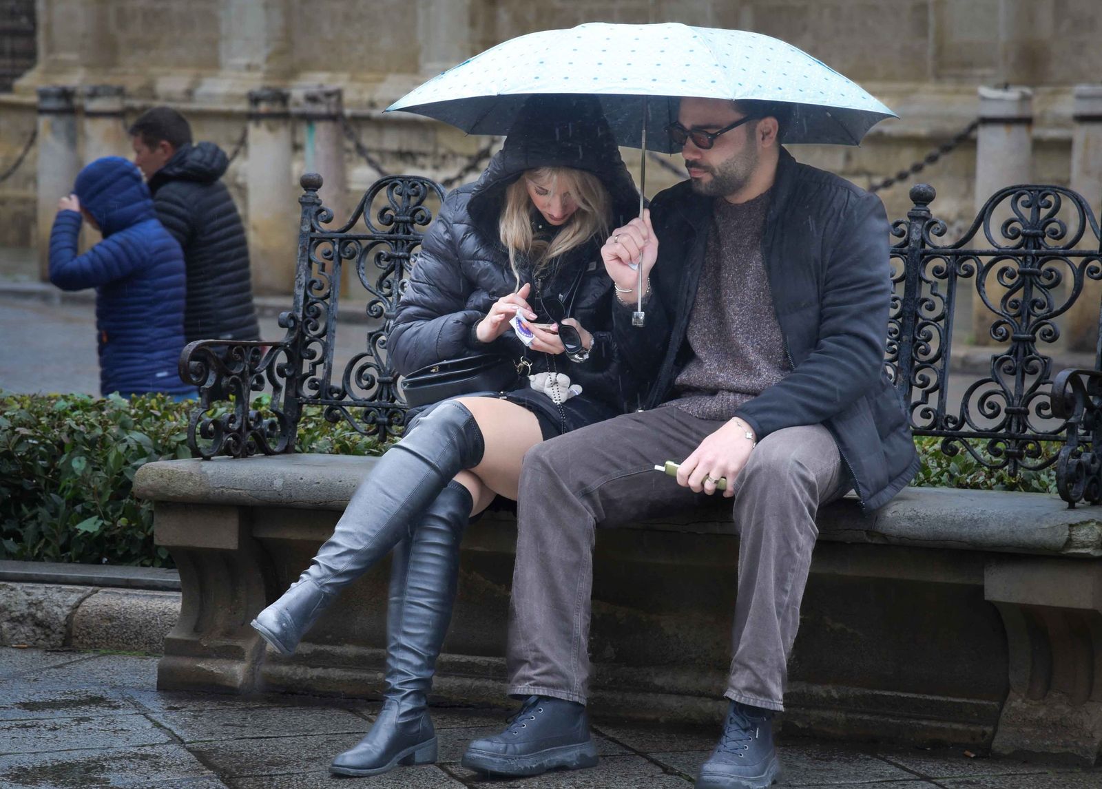 La borrasca Leonardo en Sevilla