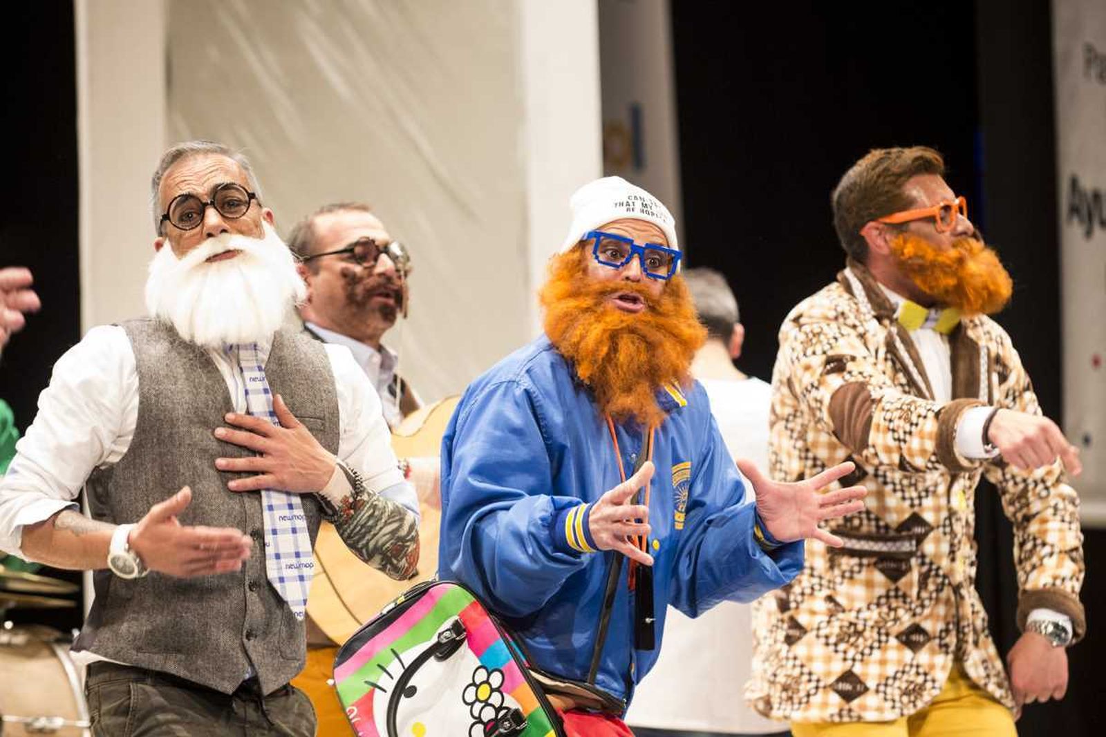 Las imágenes de la decimoquinta función clasificatoria