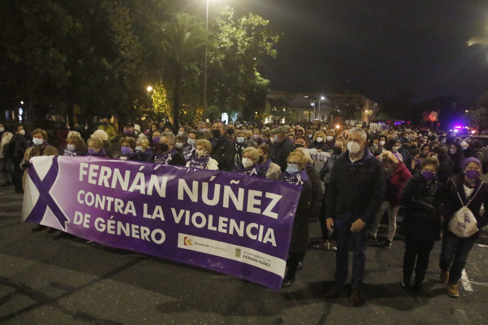La manifestación contra la violencia de género en Córdoba, en fotografías
