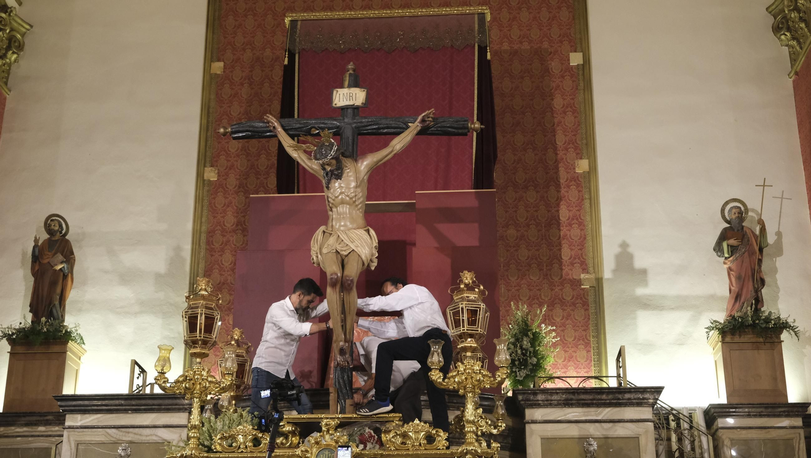 Las imágenes del Cristo de la Luz, en Dalías