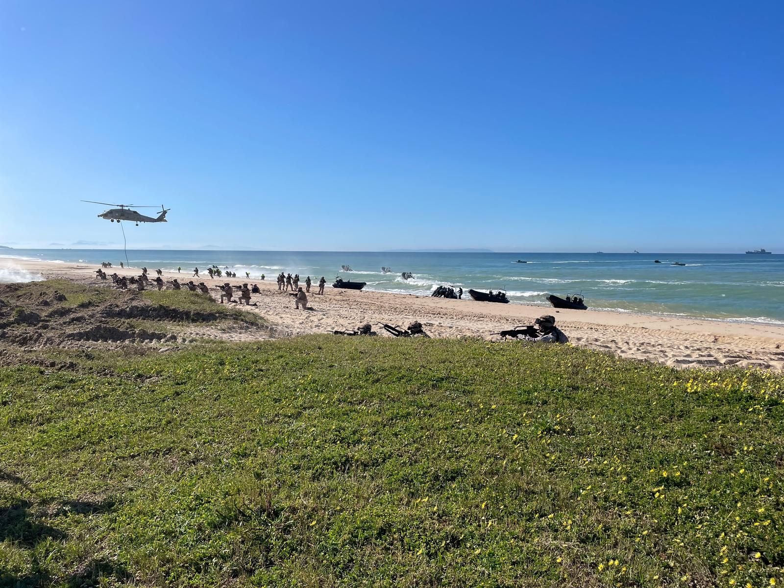 Las fotos del mayor ejercicio de los últimos años en el Estrecho de Gibraltar y el Golfo de Cádiz de la Armada y la OTAN