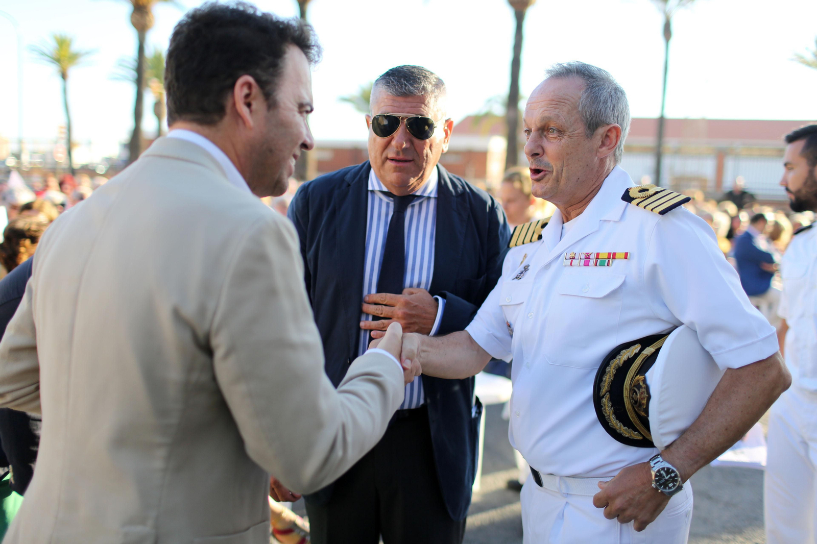Las imágenes del concierto de la Virgen del Carmen en la comandancia marina