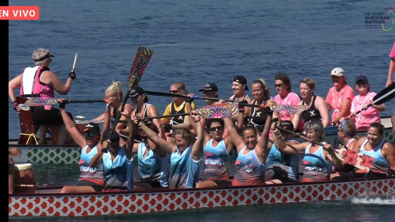 Una captura de pantalla del triunfo del barco sevillano.