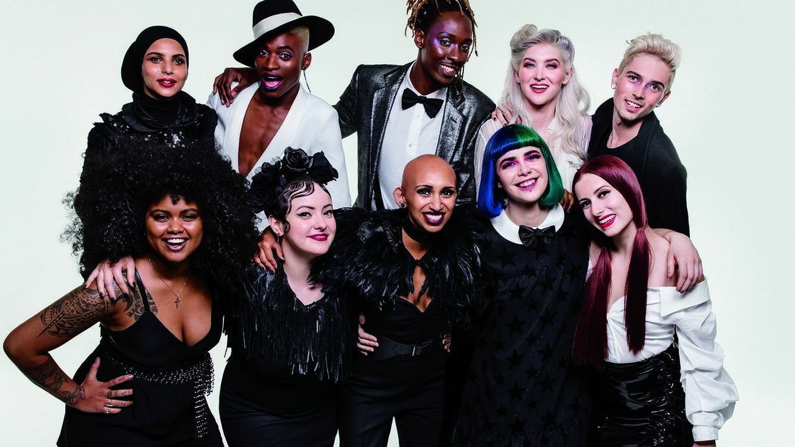 Foto de la campaña de Sephora con sus propios empleados.