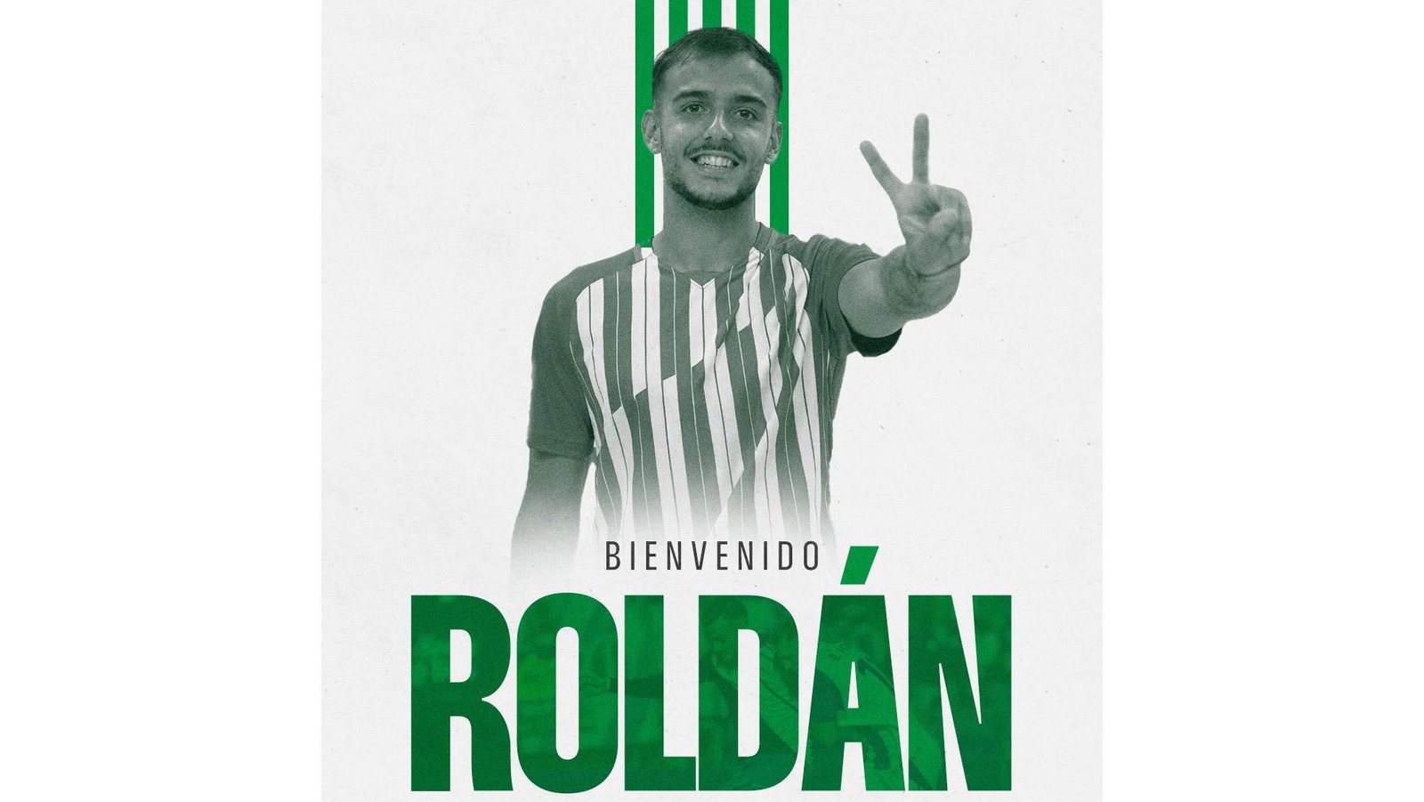 El anuncio del fichaje de Rafa Roldán como jugador del Juventud de Torremolinos.