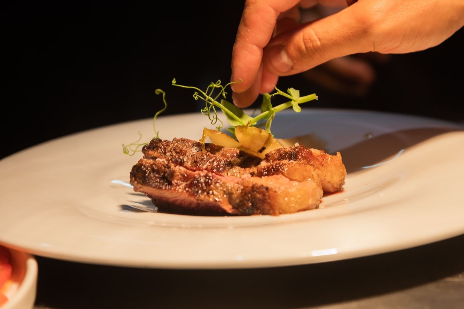 Un plato de parrilla de Coa Marbella