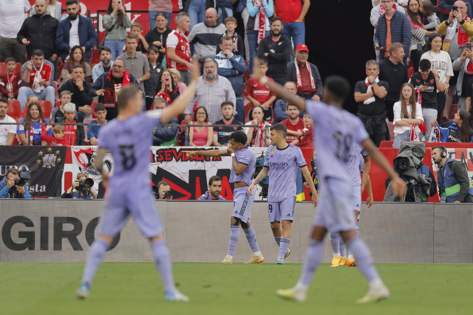 Las imágenes del Sevilla-Madrid