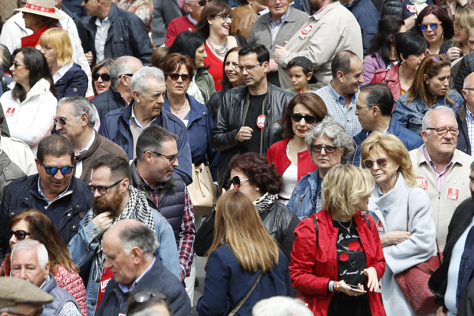 La manifestación del Primero de Mayo de Granada, en imágenes