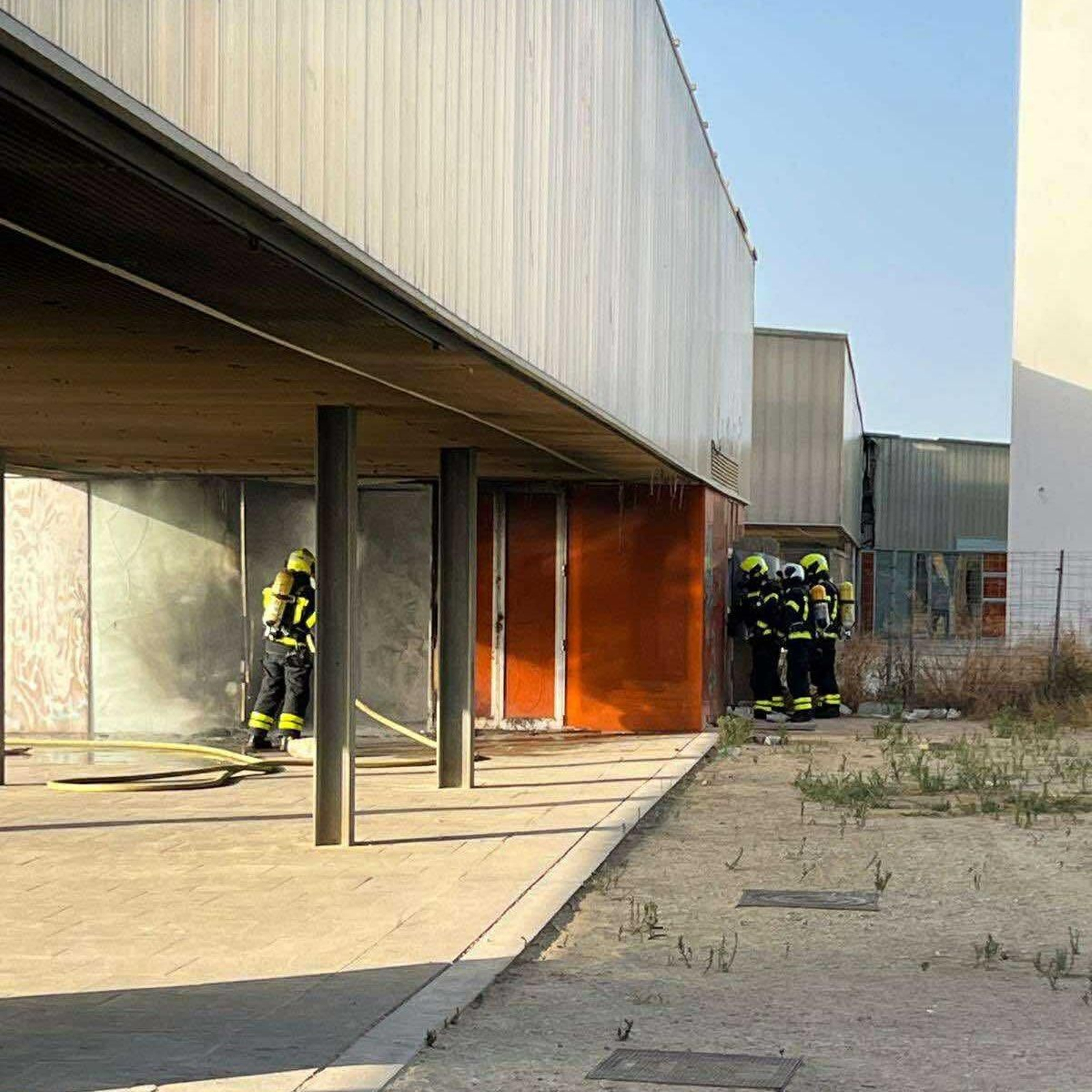 Incendio en la Pérgola