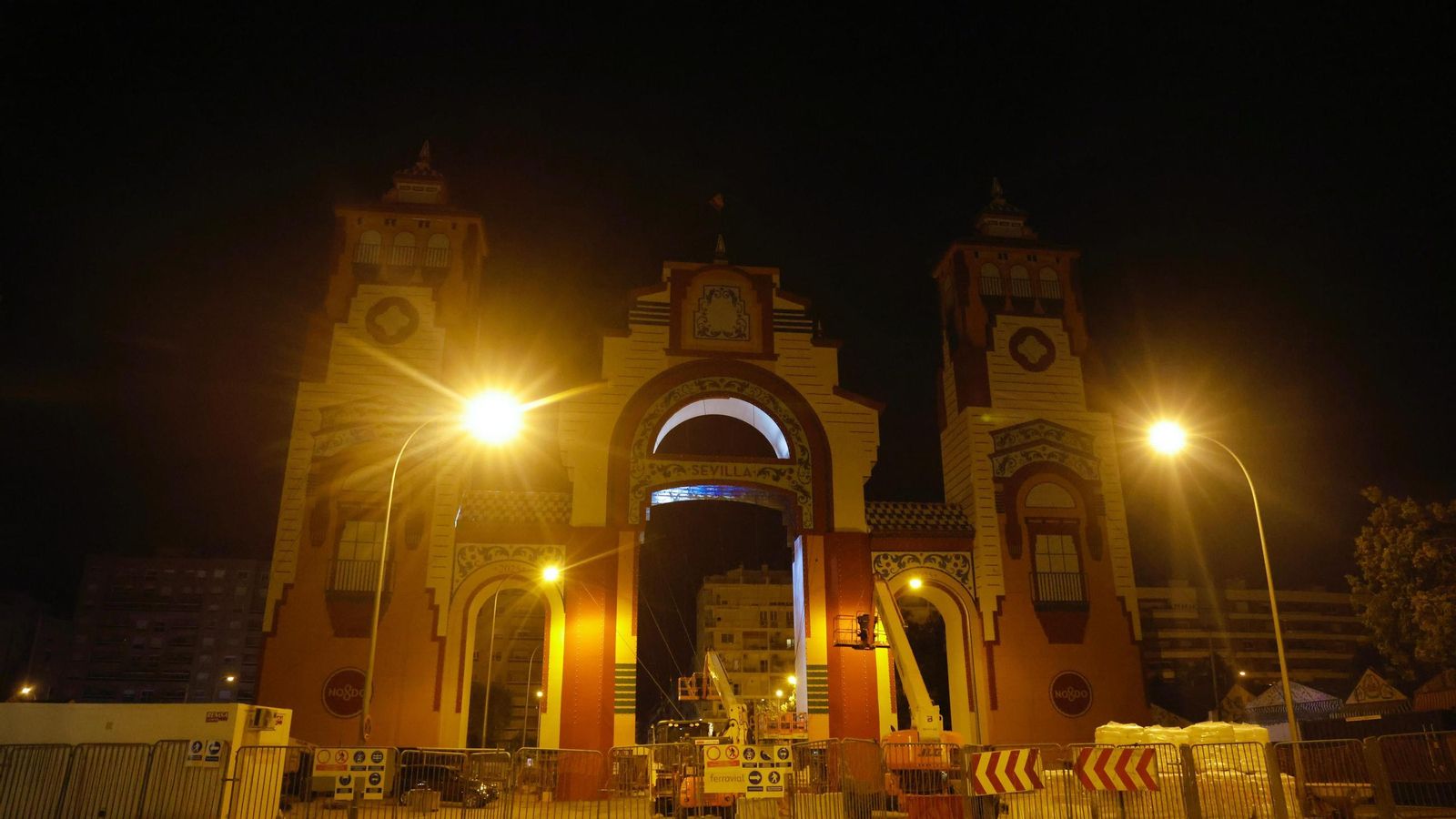 La portada de la Feria de Abril.