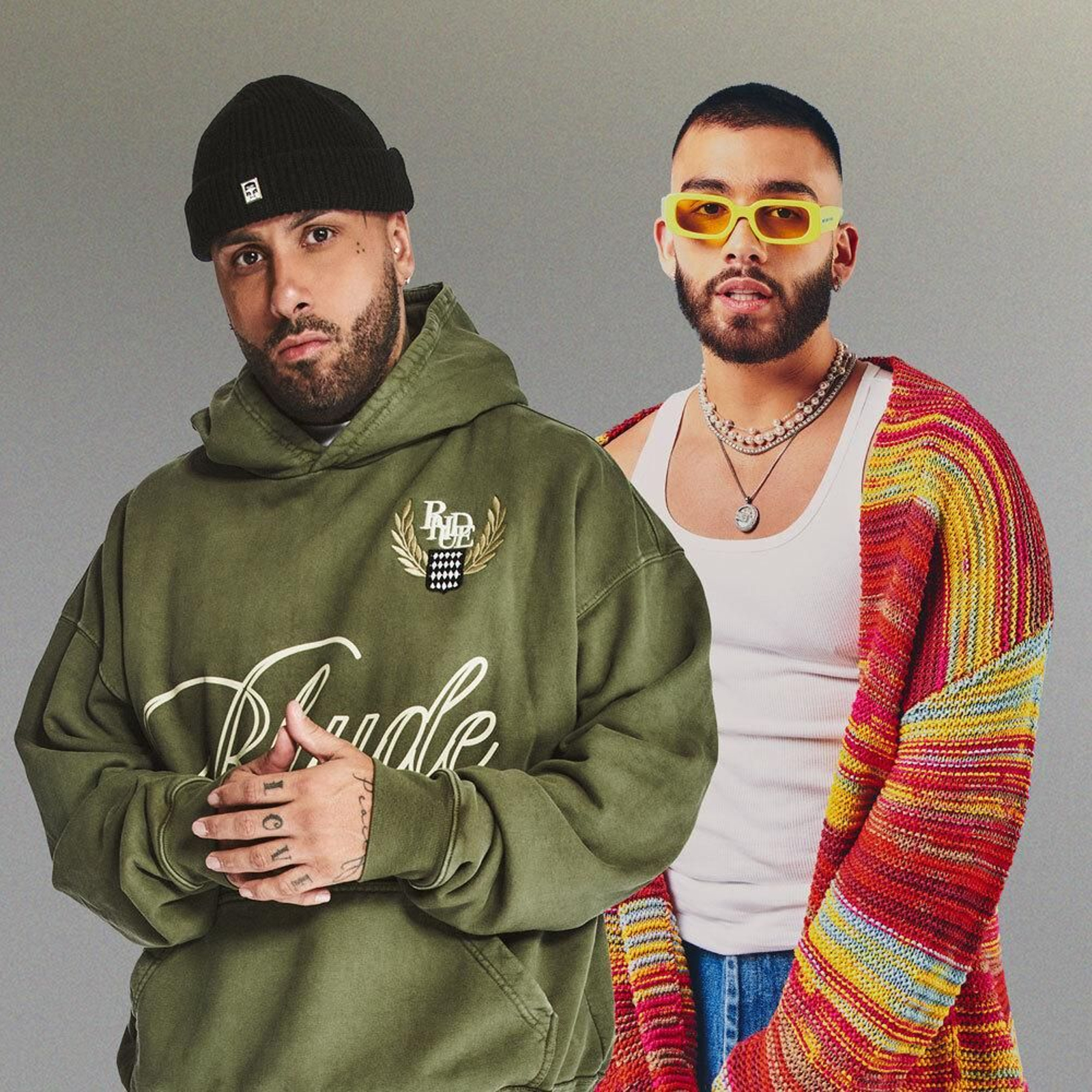 Nicky Jam y Manuel Turizo.