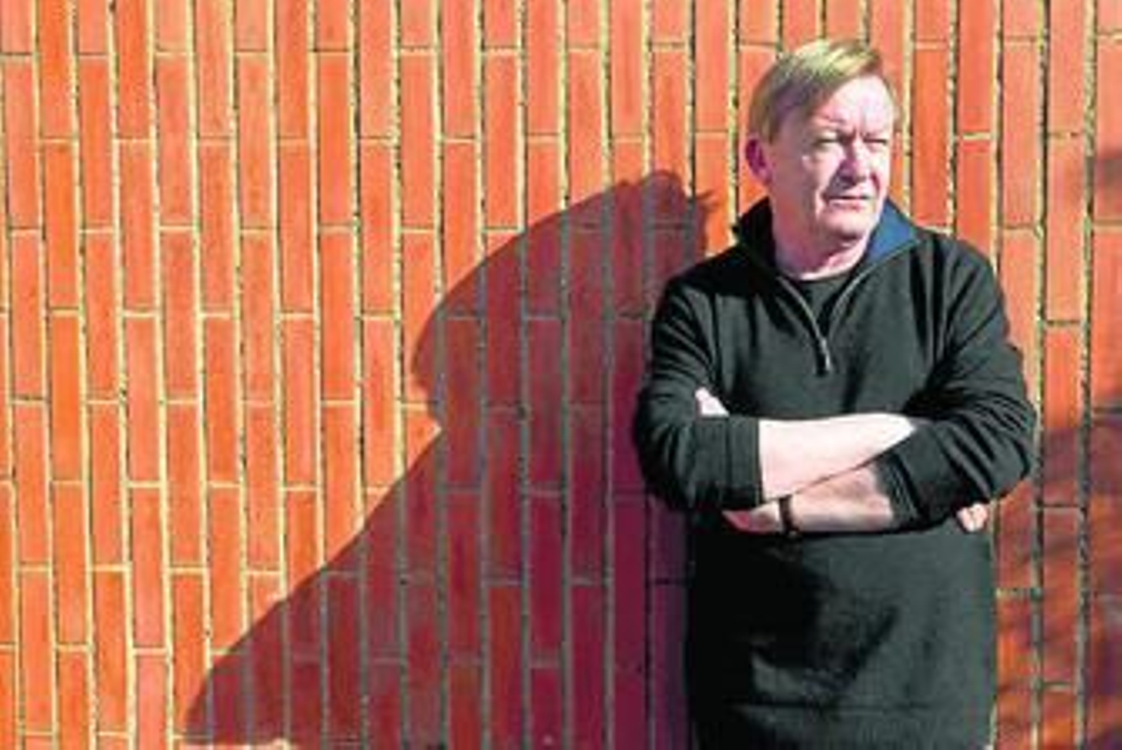 Jean Echenoz, ayer, en Barcelona.