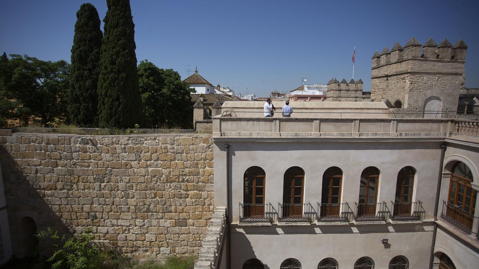 Los restos del primer palacio del Alcázar de Sevilla, en fotos