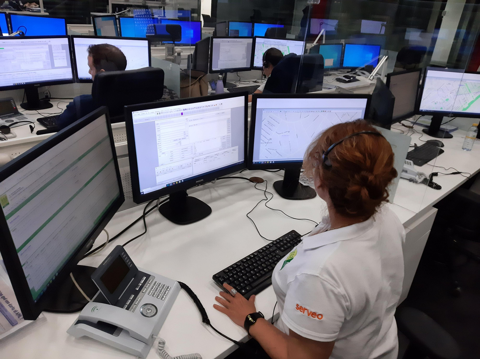 Trabajadores de Emergencias 112 Andalucía.