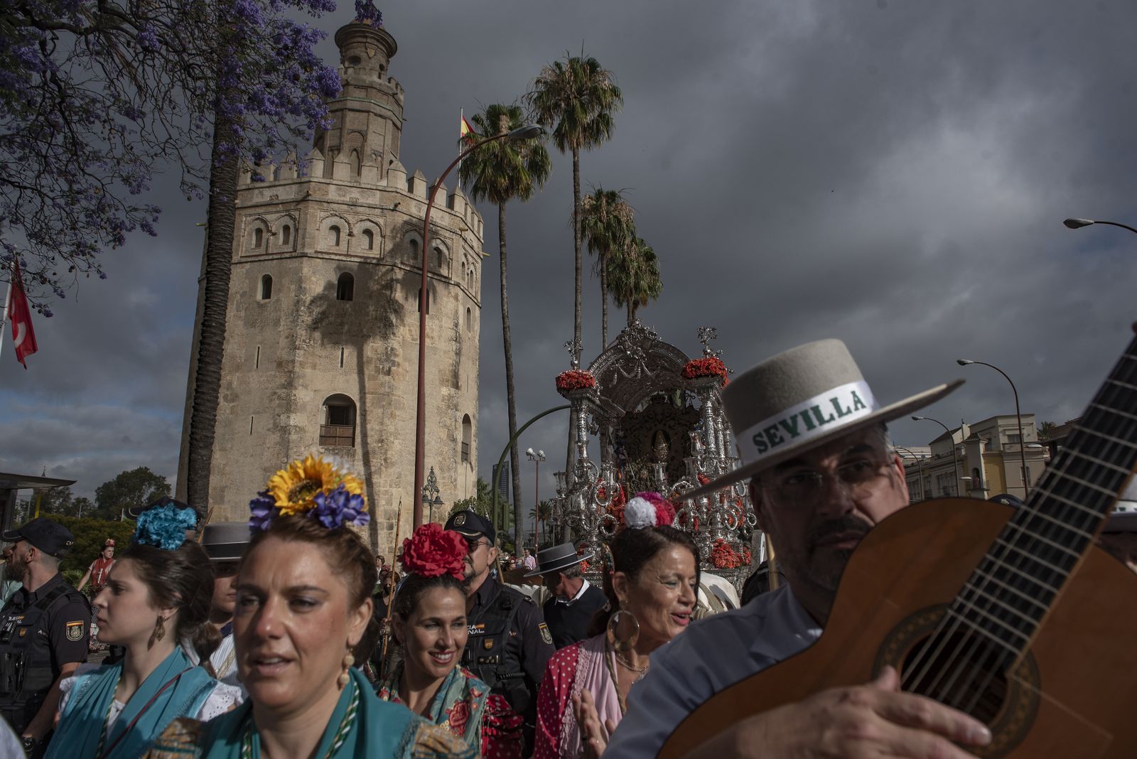 Las imágenes de la salida de la Hermandad del Rocío de Sevilla