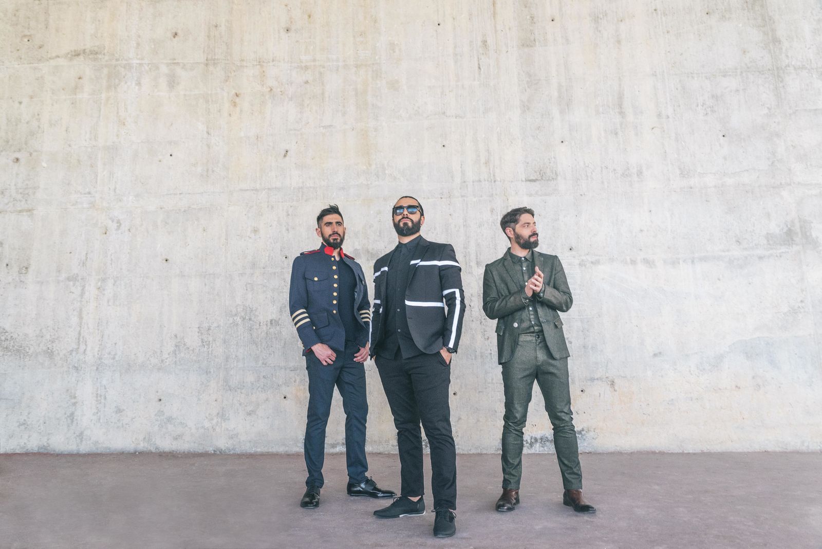 Bueno Rodríguez, Alberto Invernón y Jorge Carmona forman Aslándticos.