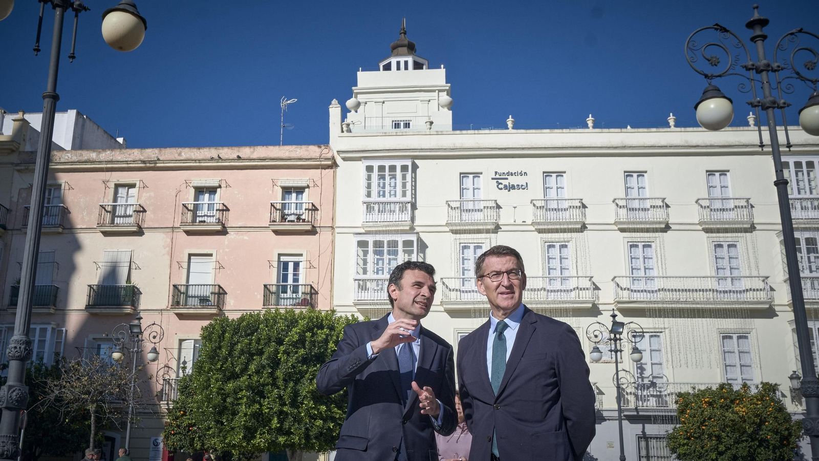 Alberto Núñez Feijoo en Cádiz