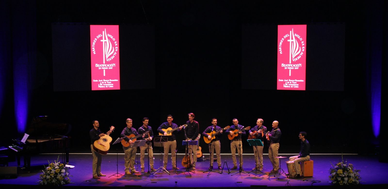 'La Guardia de Dios' en directo.