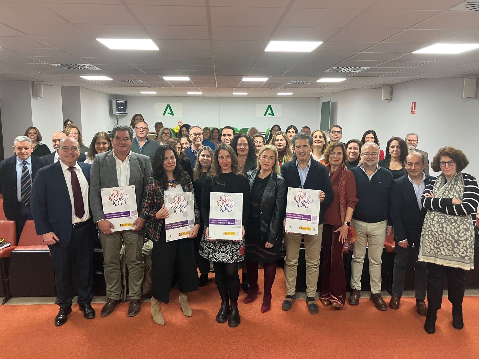 Reconocimientos de la Junta por los compromisos contra la violencia de género en el ámbito de la salud.