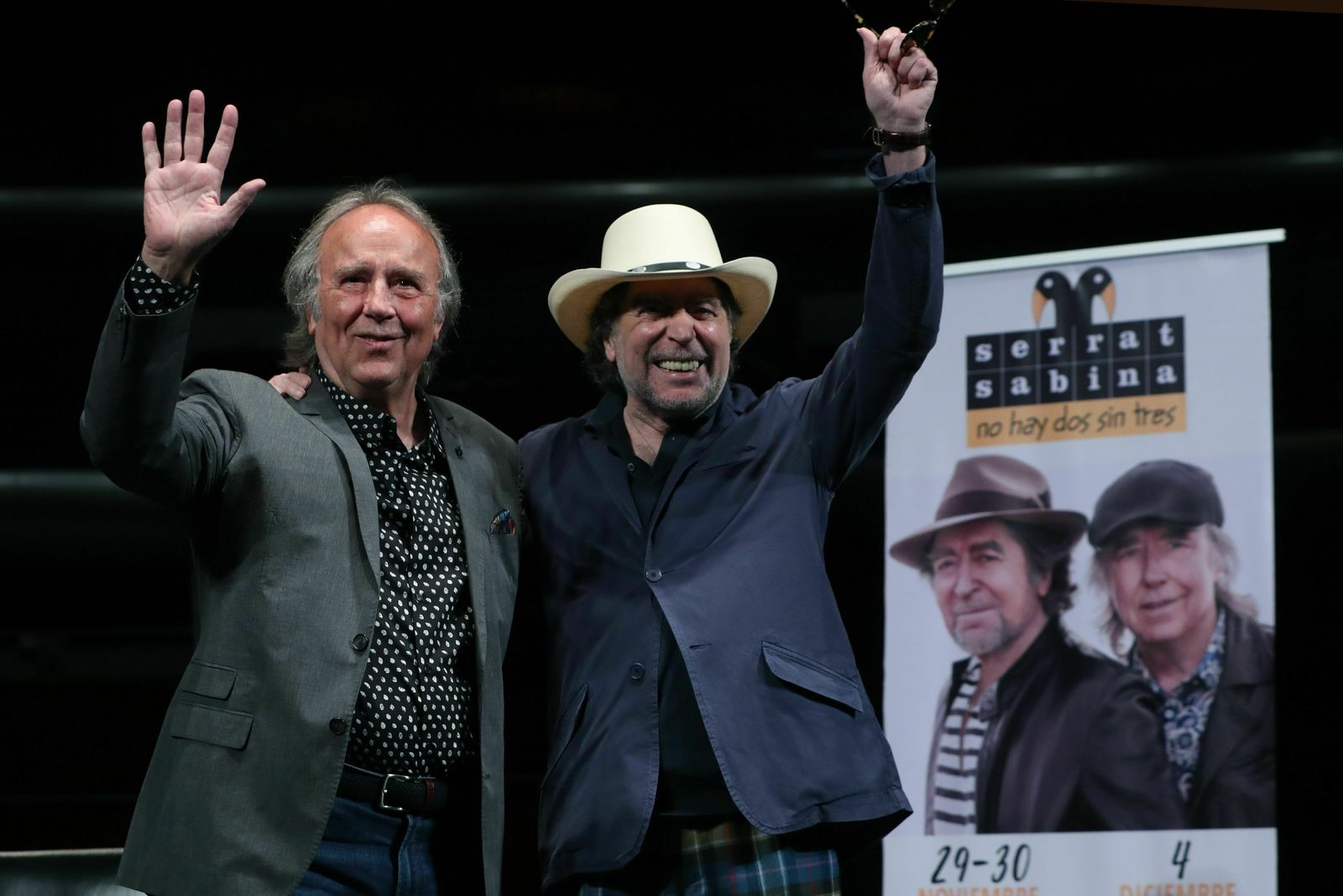 Joaquín Sabina y Joan Manuel Serrat